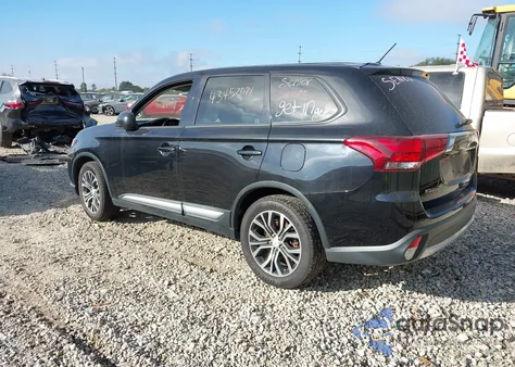 2016 Mitsubishi Outlander Es z USA, uszkodzony, nr VIN JA4AD2A3XGZ036534